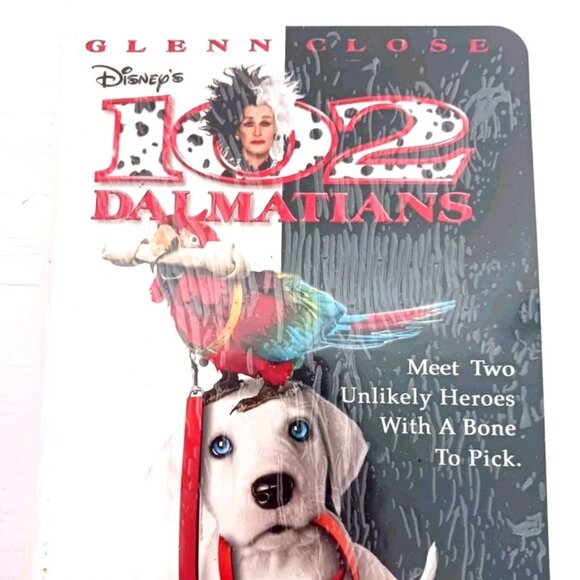 Walt Disney 102 Dalmatians VHS Clamshell Case New - Picture 2 of 4